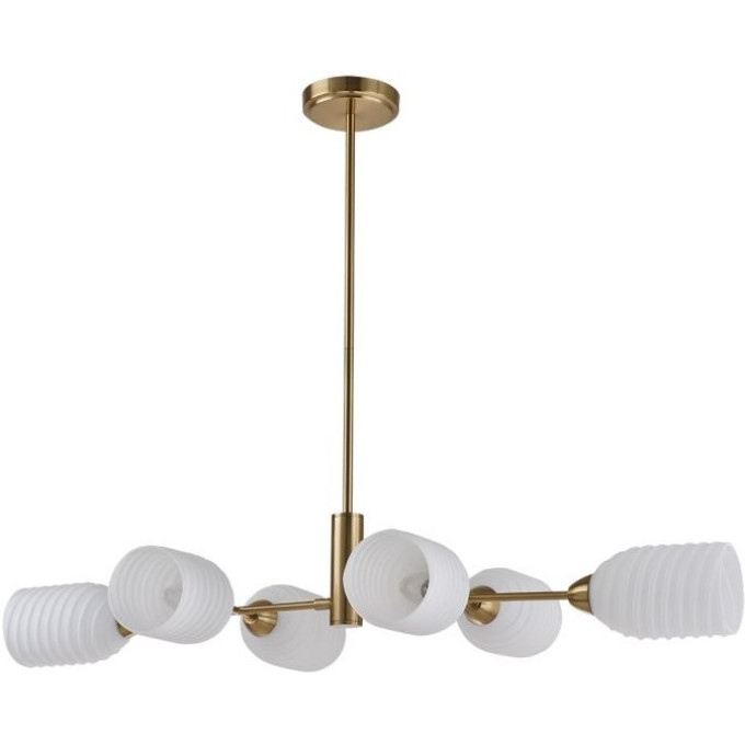 Люстра потолочная LUMION MONROE 6512/6C MODERNI LN23 E14 6*40W 220V латунь