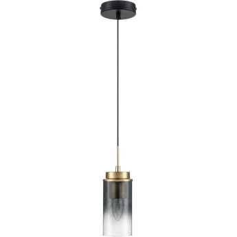 Подвес LUMION ISHA 8101/1A COMFI LN25 325 Е14 1*40W 220V черный/бронза металл/стекло