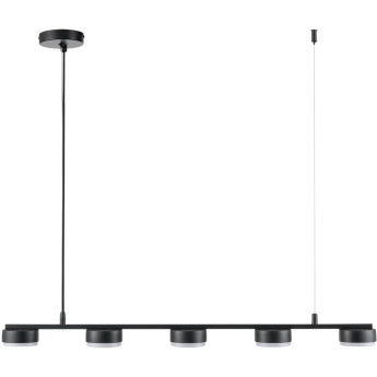 Подвесной светильник LUMION TORINA 8117/5 COMFI LN25 LED GX53 5*7W 220V черный, металл